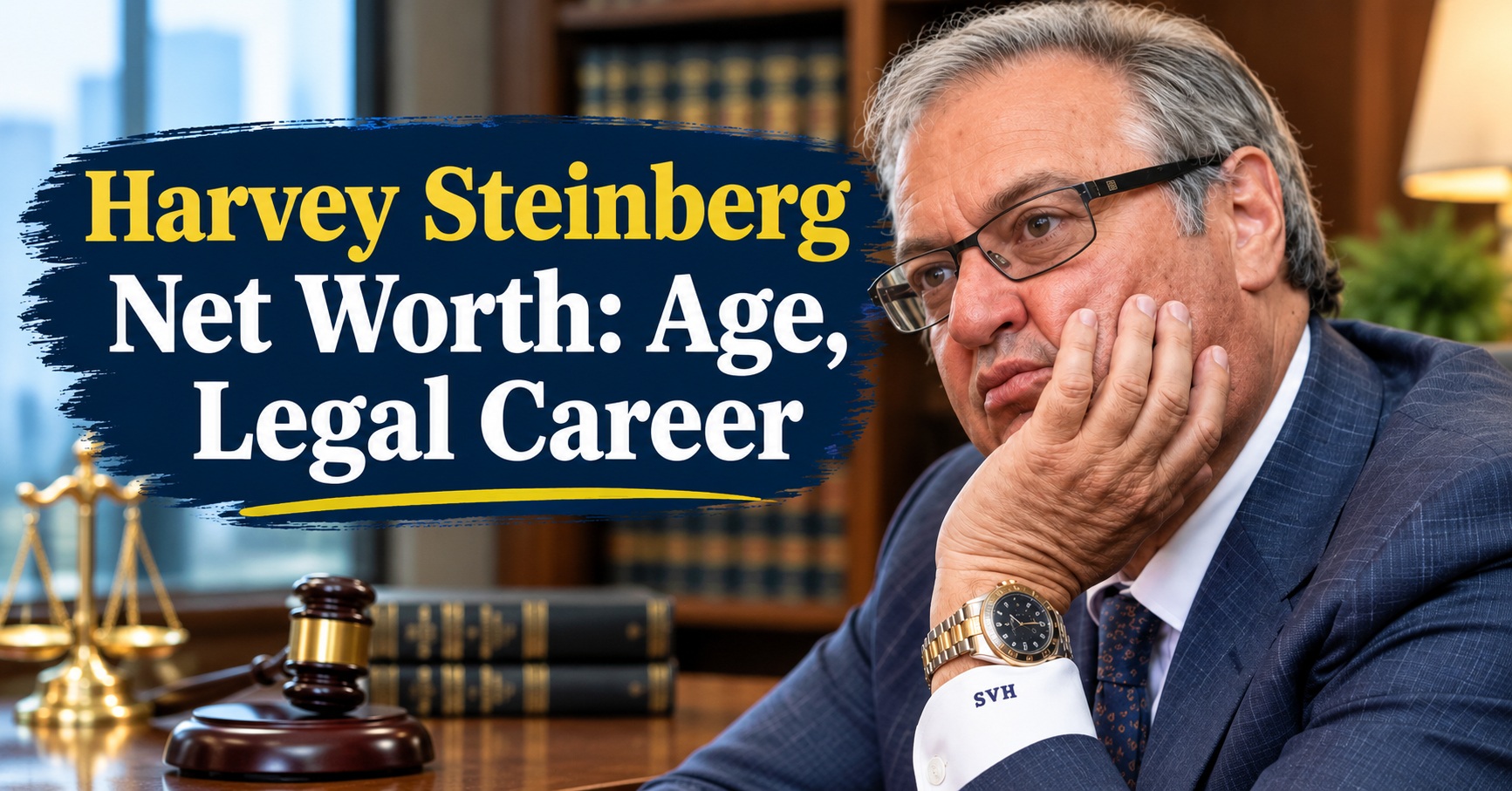 Harvey Steinberg Net Worth Exposed: Age, Legal Career & Biography (2026)