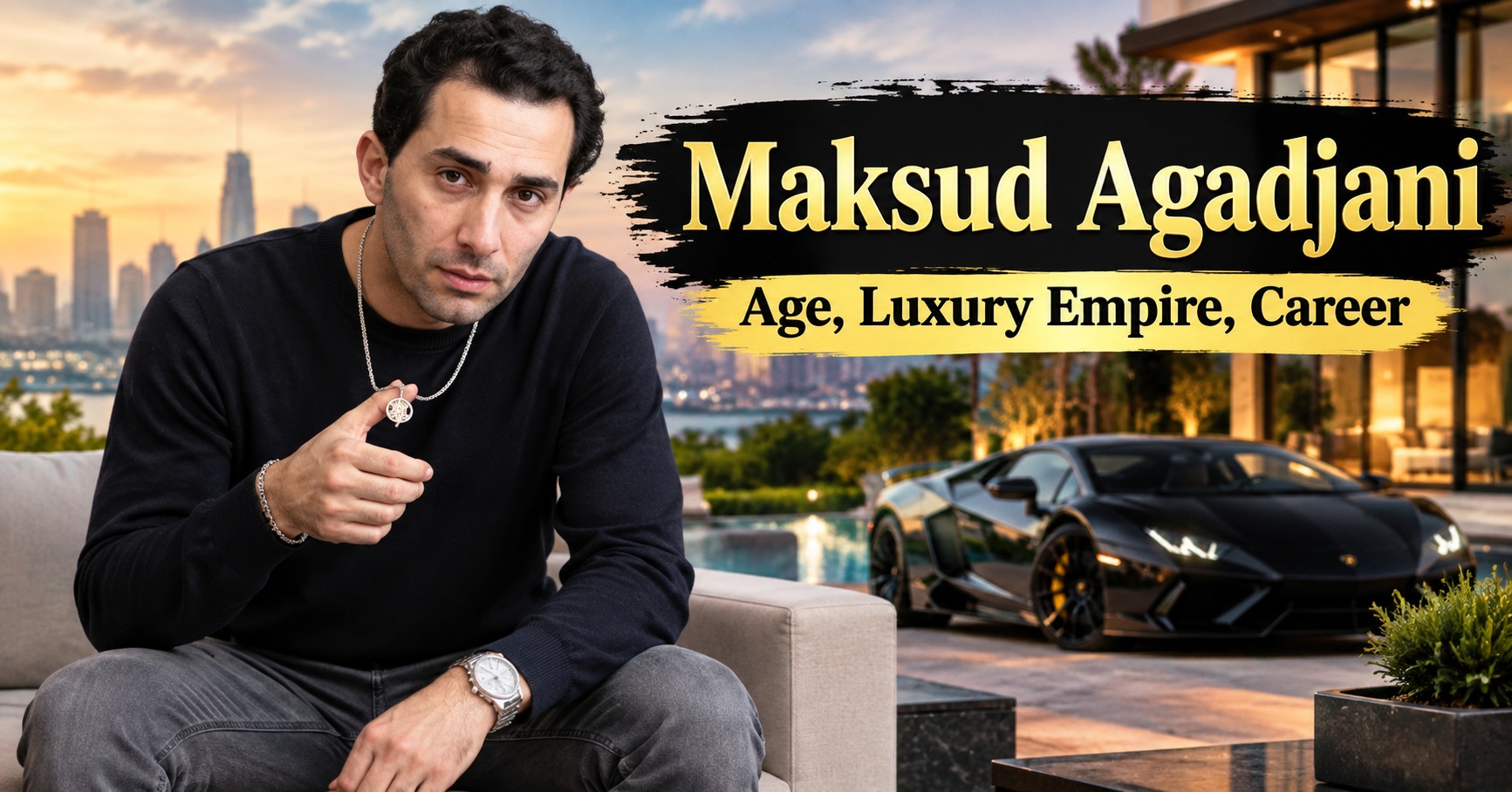 Maksud Agadjani Age, Luxury Empire, Career, Exposed Net Worth 2026
