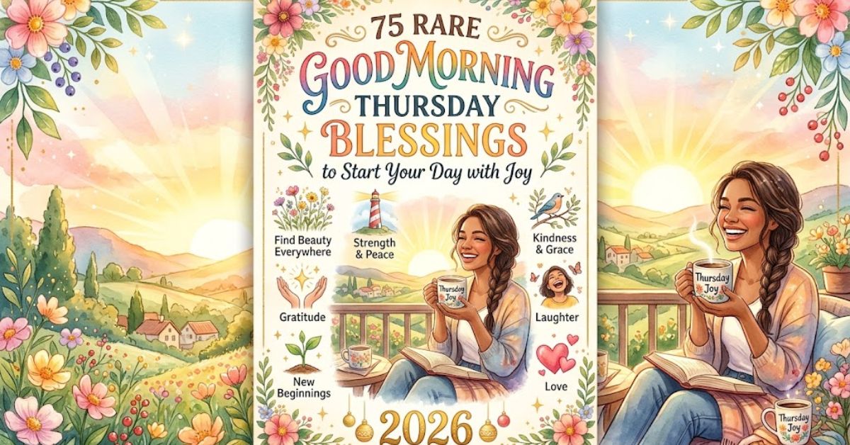 Good Morning Thursday Blessings