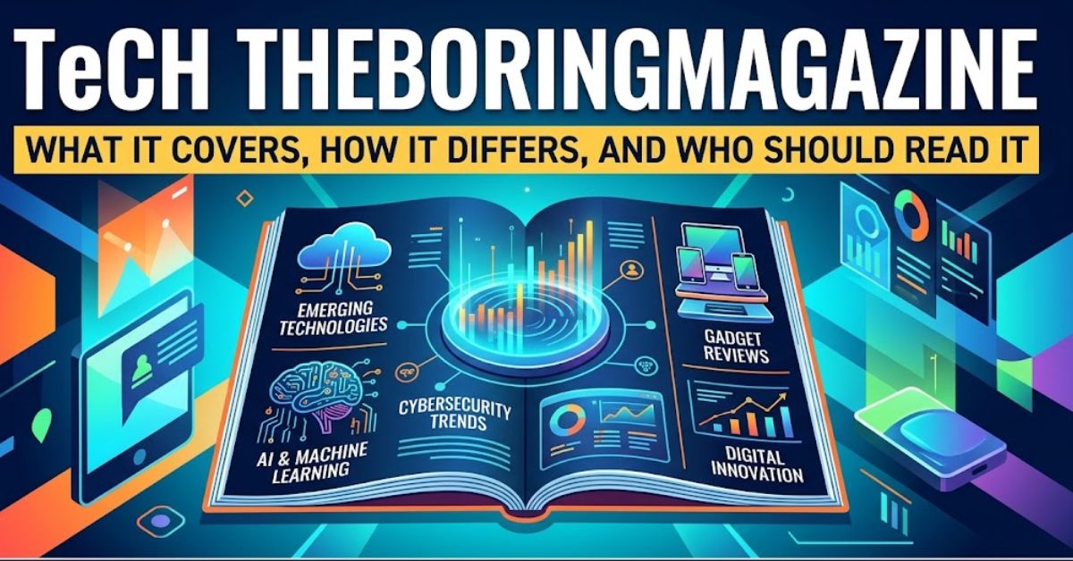 Tech TheBoringMagazine