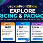 backtofrontshow pricing